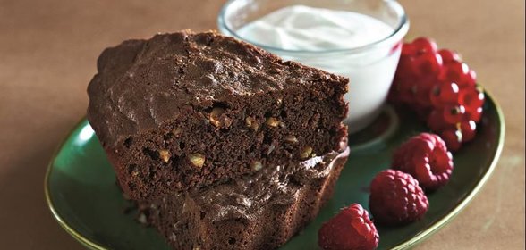 Влажный шоколадный пирог с оливковым маслом