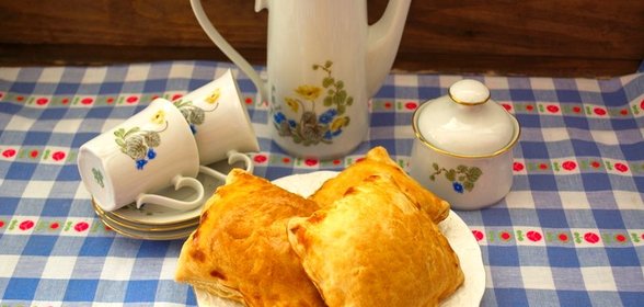 Пирожки с лесными грибами