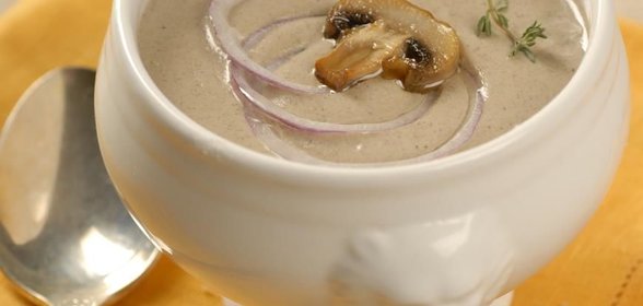Крем-суп из шампиньонов