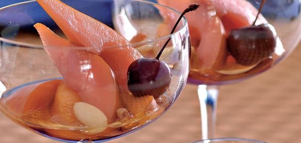 Пряные фрукты в бренди