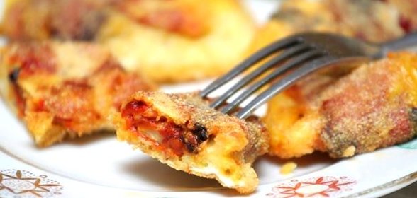 Закуска из перцев чили и сыра