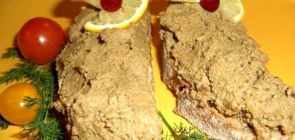 Паштет из индейки с рукколой