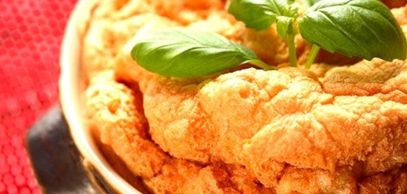 Омлетное суфле с сыром стилтон