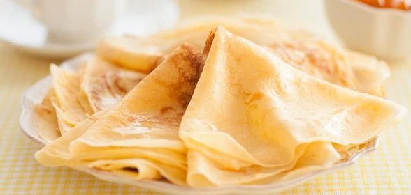 Традиционные блины на молоке