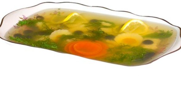 Студень из стерляди