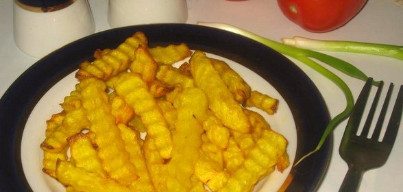 Домашний картофель фри в духовке