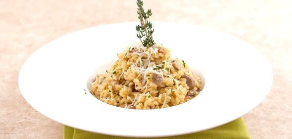 Ризотто с белыми грибами