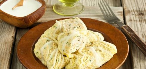 Голубцы с индейкой