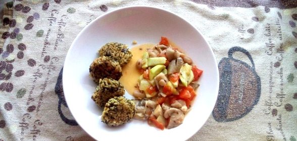 Веганские рыбные котлеты