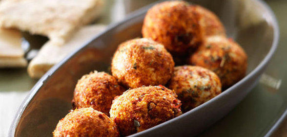 Картофельные шарики с фаршем