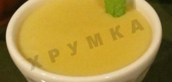 Ванильный пудинг