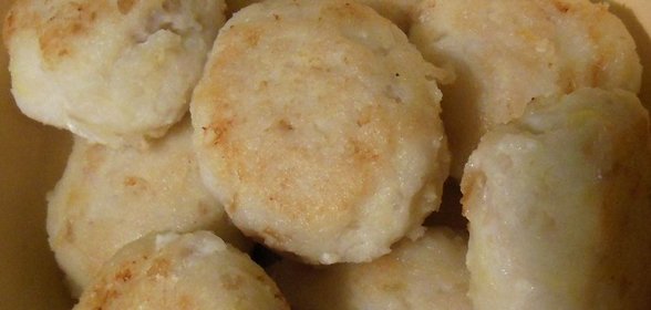 Фишболлы из трески с лимонной цедрой