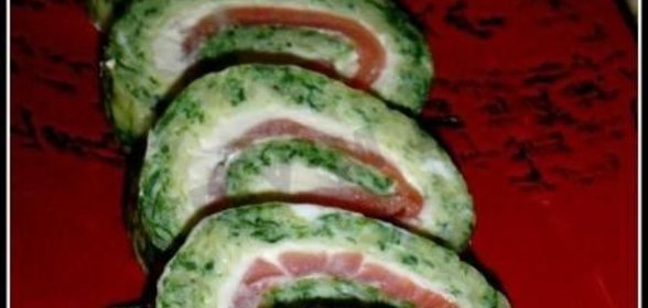 Рулеты с красной рыбой