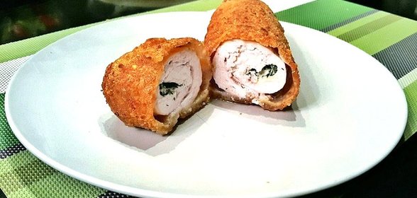 Котлеты по‑киевски с травами