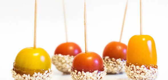 Помидоры черри в карамели