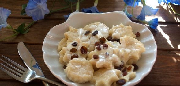 Ленивые вареники для ребенка