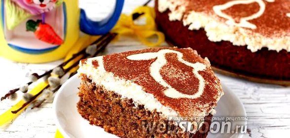 Морковный торт
