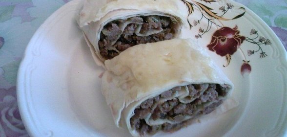 Рулет с куриным фаршем