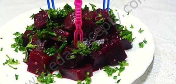 Свекольный салат по-французки