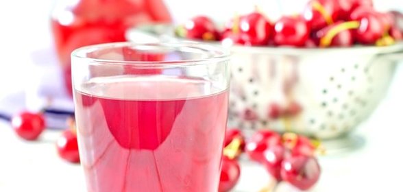 Компот из вишни без закатки
