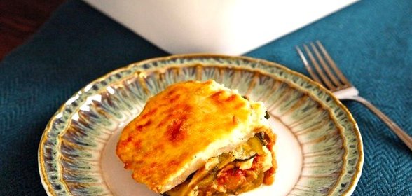 Мусака овощная запеченная