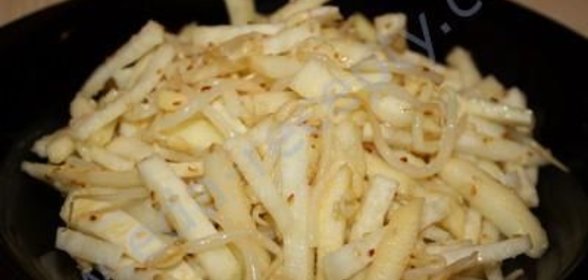Салат из кольраби