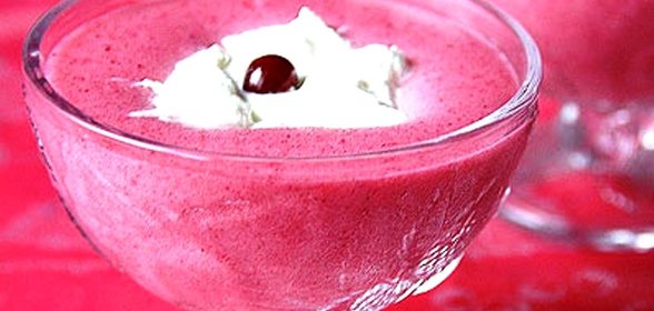 Клюквенный десерт