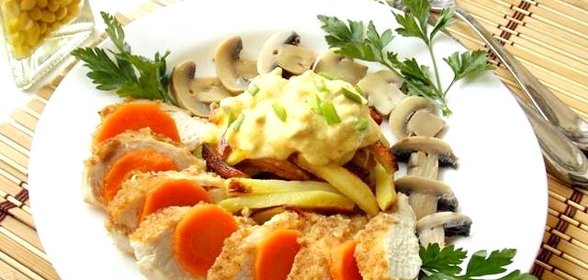 Куриная грудка Королевский замок