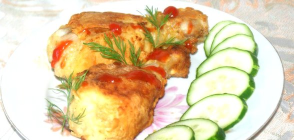 Куриные ножки в кляре