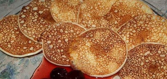 Блинчики на детской смеси