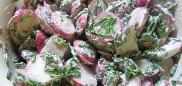 Салат из редиса