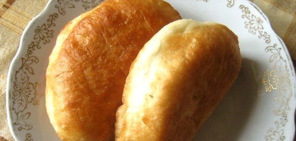 Постные жареные пирожки