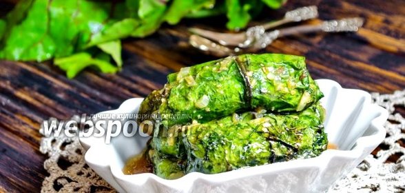 Постные голубцы с рисом и грибами