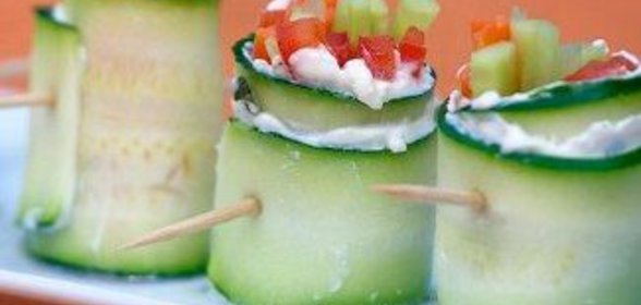 Вегетарианские овощные роллы