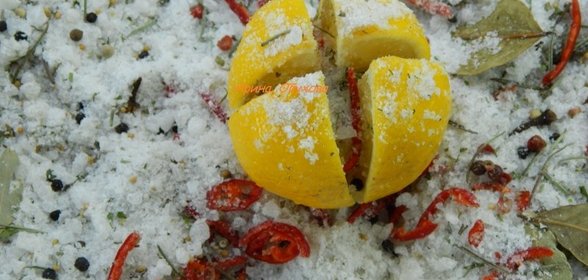 Соленые лимоны