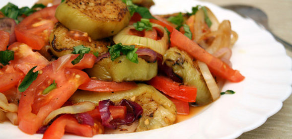 Салат из баклажанов