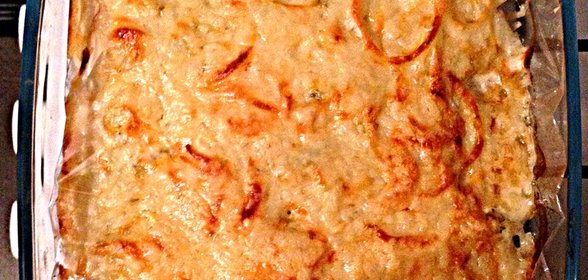 Картофель с мясом по‑французски