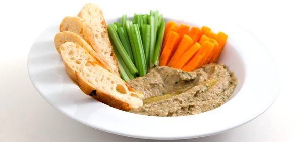 Бабагануш с кунжутом