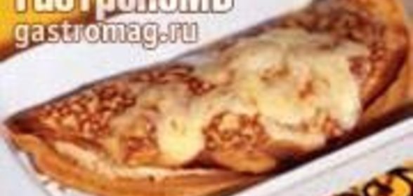 Блинчики c суфле из горбуши