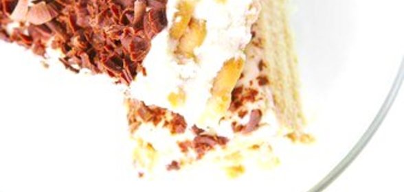 Йогуртовый торт с миндалем