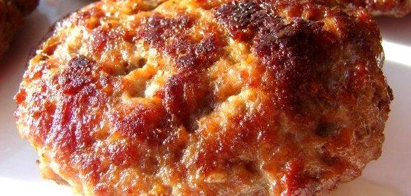 Котлеты с чесноком