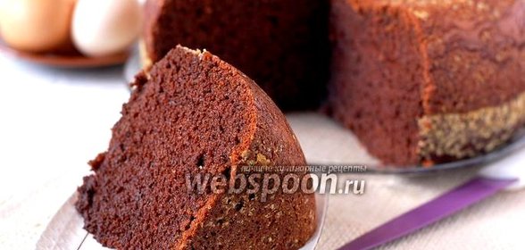 Бисквит шоколадный в мультиварке
