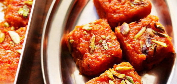 Морковные бурфи