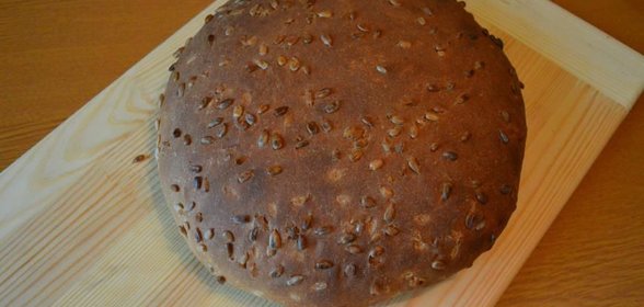 Хлеб с семечками