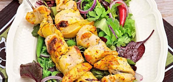 Шашлык из индейки