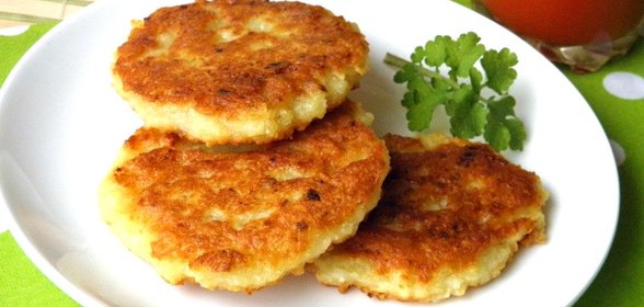 Постные драники из картошки