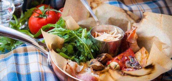 Фирменный омлет «Руккола»