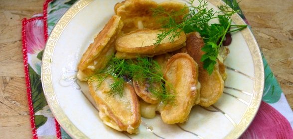 Сыр в пивном кляре