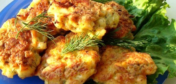 Рубленые куриные котлеты с укропом