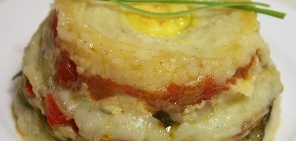 Яблоки с медом и орехами